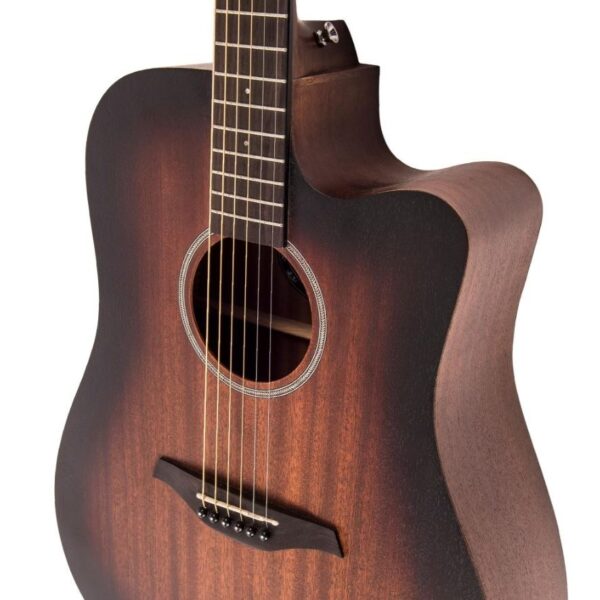 Vintage Statesboro Series Electro Dreadnought whiskey Sour - Afbeelding 3