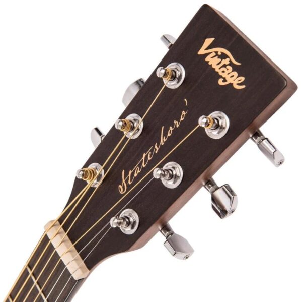 Vintage Statesboro Series Electro Dreadnought whiskey Sour - Afbeelding 7